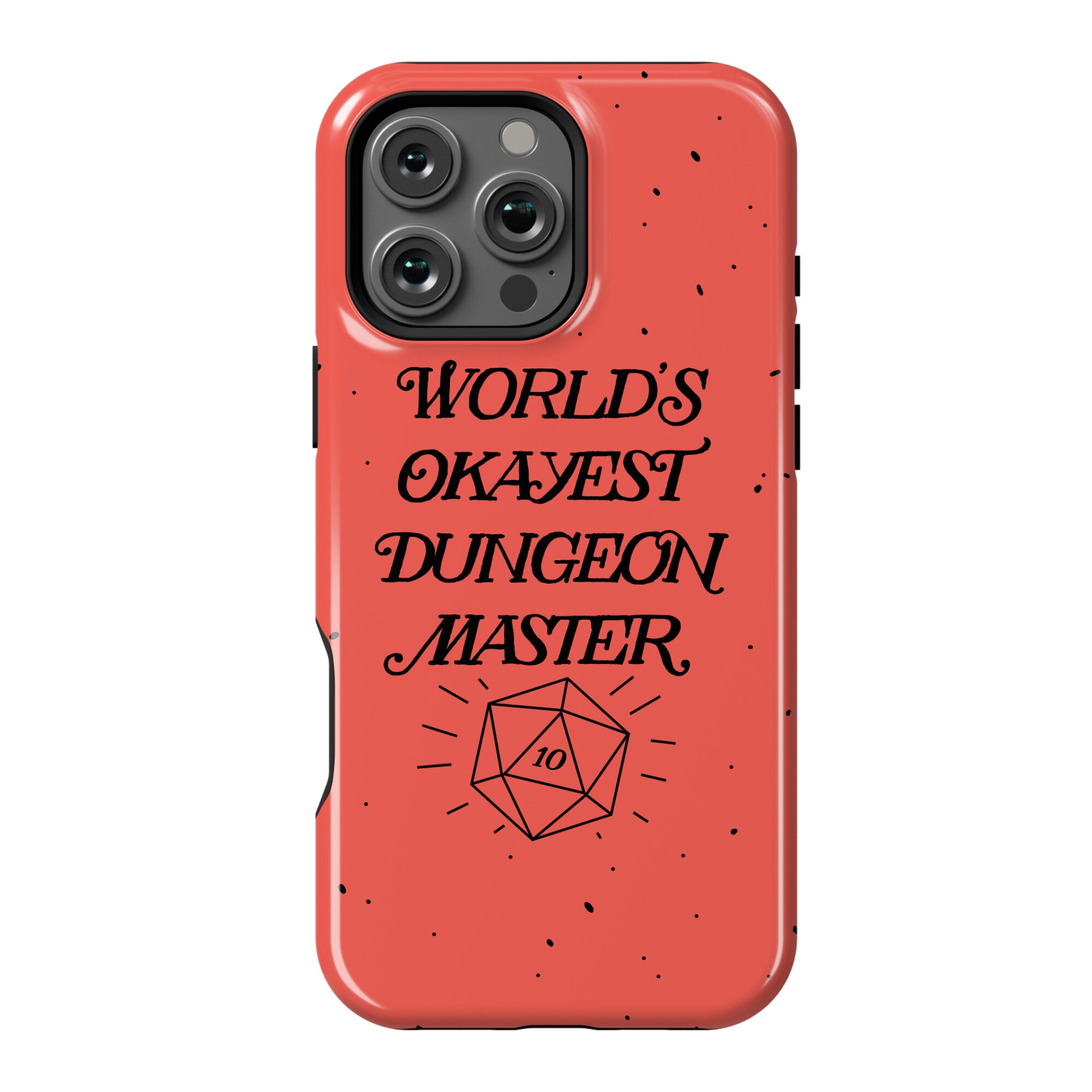 World's Okayest Dungeon Master Phone Case
